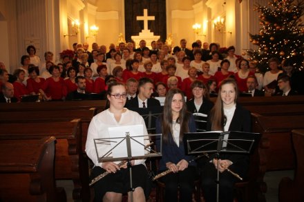 Koncert podczas Strefy Białych Świąt